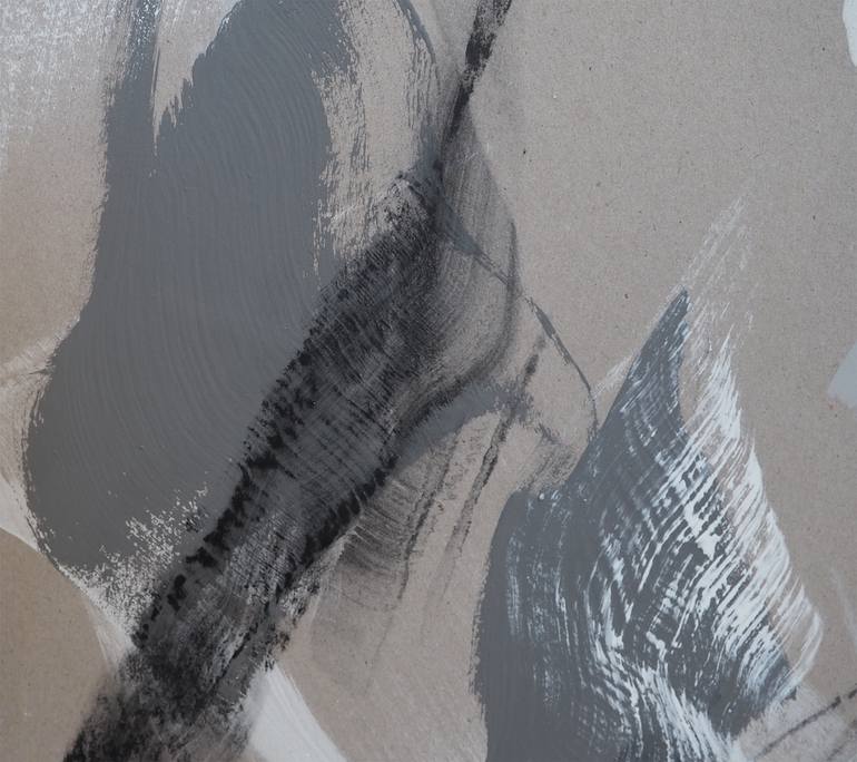 Original Abstract Expressionism Abstract Painting by Ln Le Cheviller