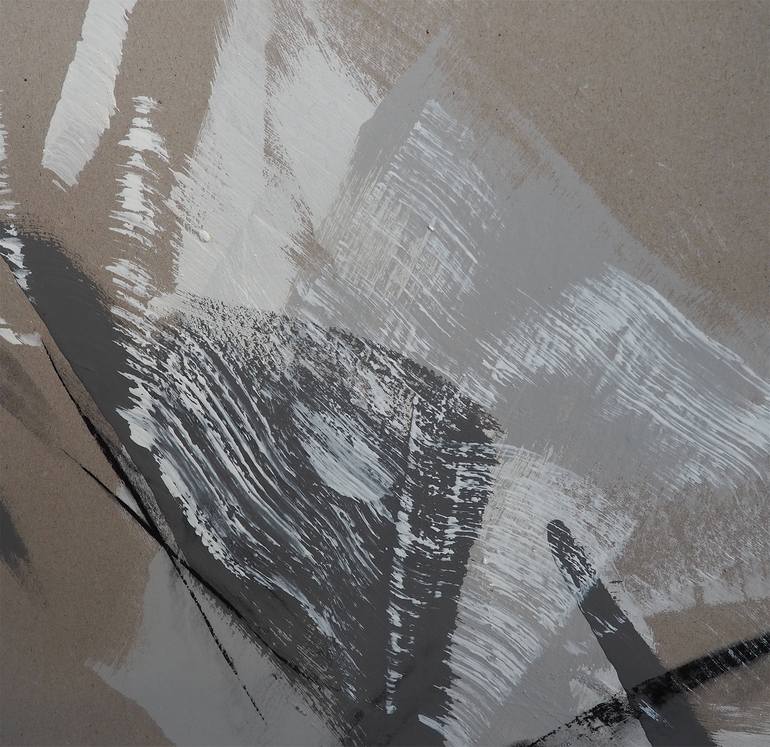 Original Abstract Expressionism Abstract Painting by Ln Le Cheviller