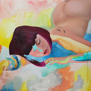 Print of Nude Paintings by Kim Leutwyler