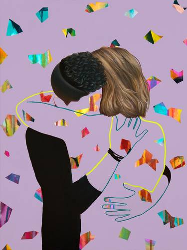 Print of Pop Art People Paintings by Kim Leutwyler