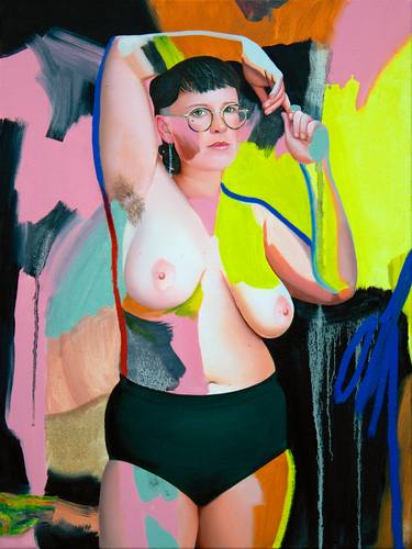 Print of People Paintings by Kim Leutwyler