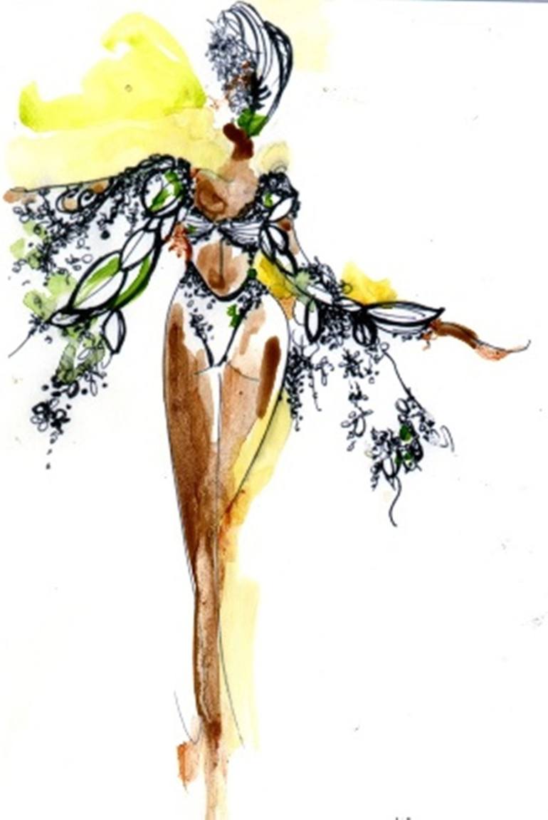 Musa: Dance/ Fashion Illustration - Print