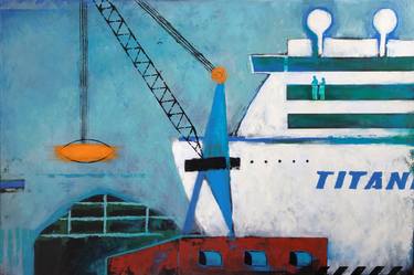 Original Ship Paintings by Agata Sobczyk