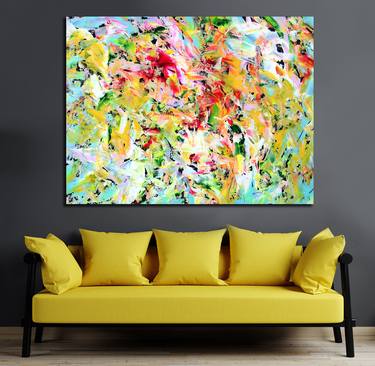 Original Abstract Paintings by Estelle Asmodelle