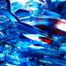 Blue Turbulence by Estelle Asmodelle