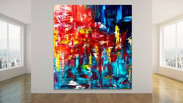 Original Abstract Paintings by Estelle Asmodelle