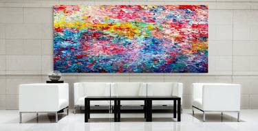 Original Abstract Expressionism Abstract Paintings by Estelle Asmodelle