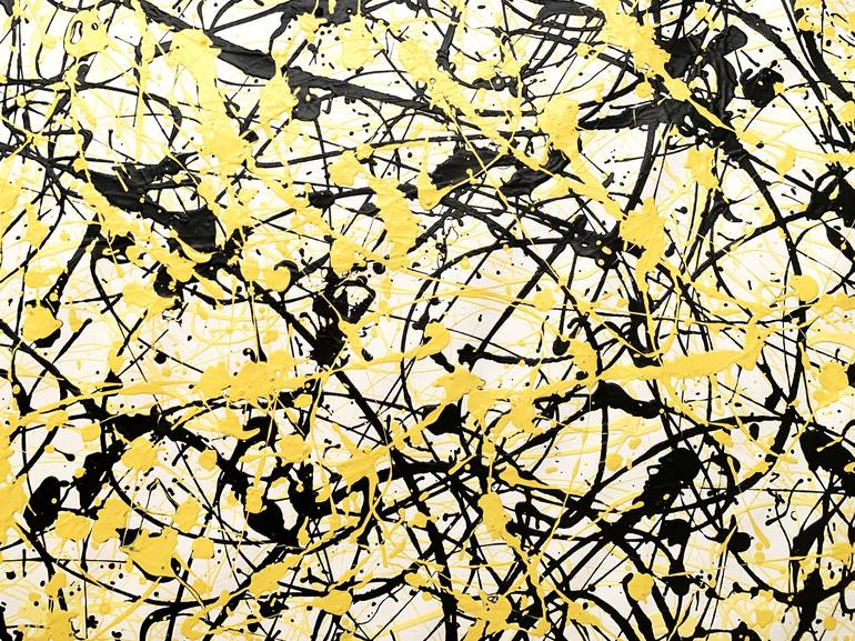 Original Abstract Expressionism Abstract Painting by Estelle Asmodelle