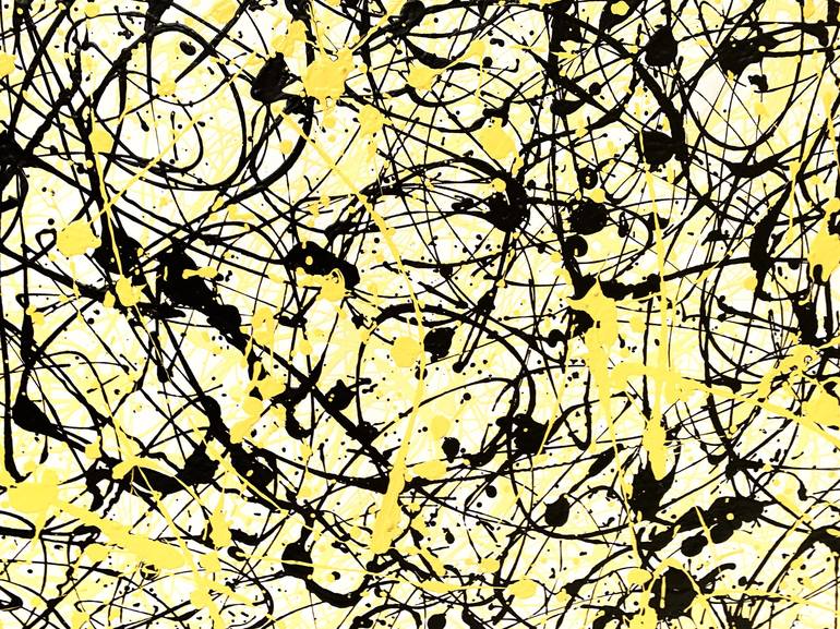 Original Abstract Expressionism Abstract Painting by Estelle Asmodelle