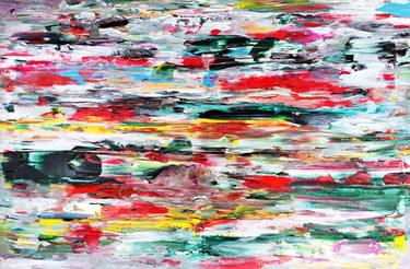 Original Abstract Landscape Paintings by Estelle Asmodelle