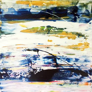 Print of Abstract Paintings by Estelle Asmodelle