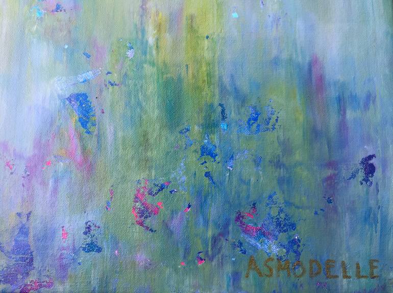 Original Abstract Expressionism Abstract Painting by Estelle Asmodelle