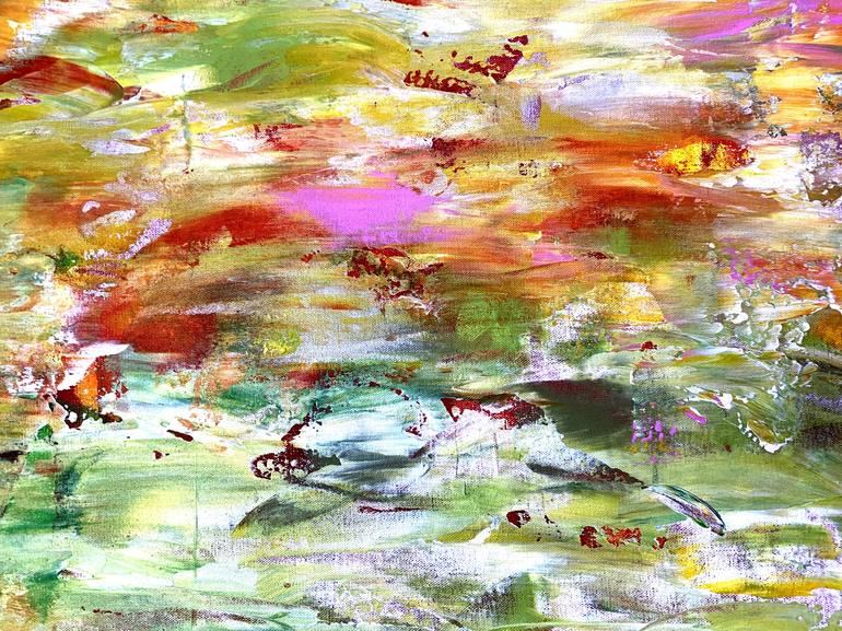 Original Abstract Expressionism Abstract Painting by Estelle Asmodelle