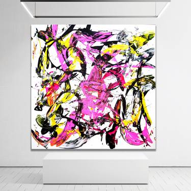 Original Abstract Paintings by Estelle Asmodelle