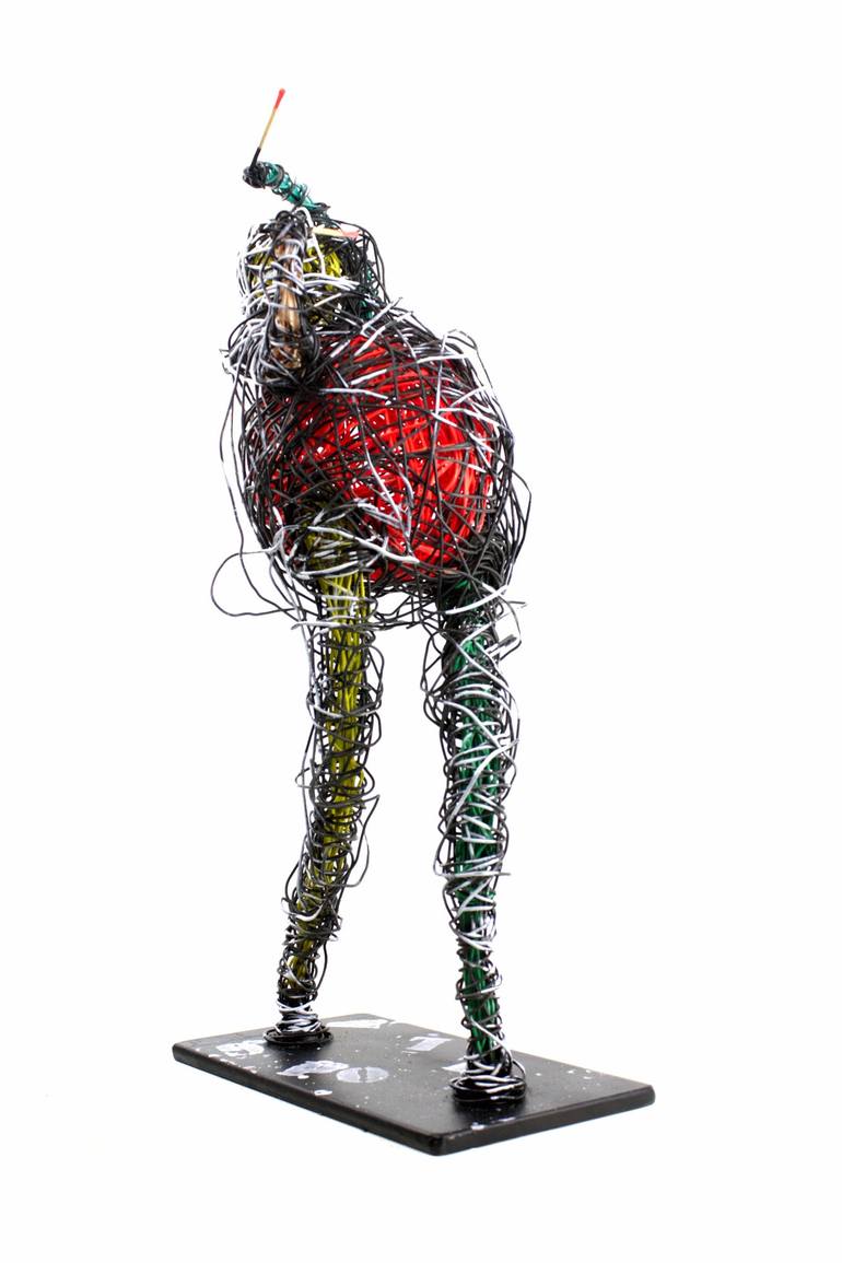 Original Figurative Music Sculpture by David Sànchez Leòn