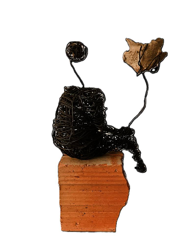 Original Figurative People Sculpture by David Sànchez Leòn