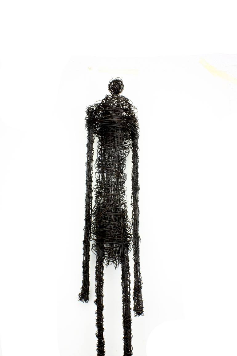 Original Figurative People Sculpture by David Sànchez Leòn