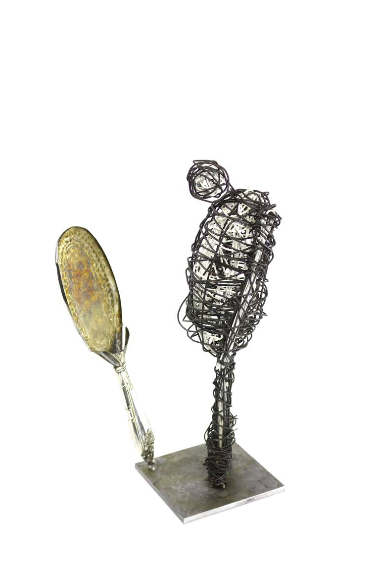 Original Figurative People Sculpture by David Sànchez Leòn