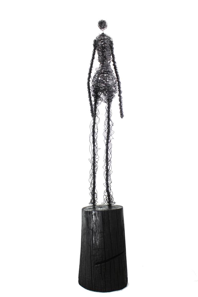 Original Figurative People Sculpture by David Sànchez Leòn