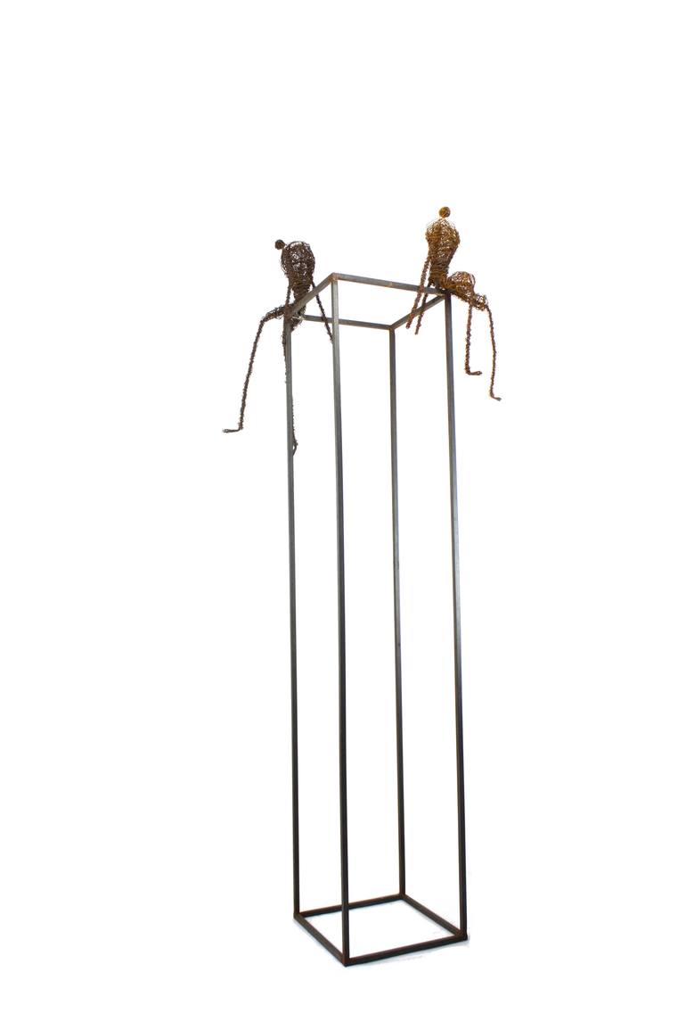 Original Figurative Abstract Sculpture by David Sànchez Leòn