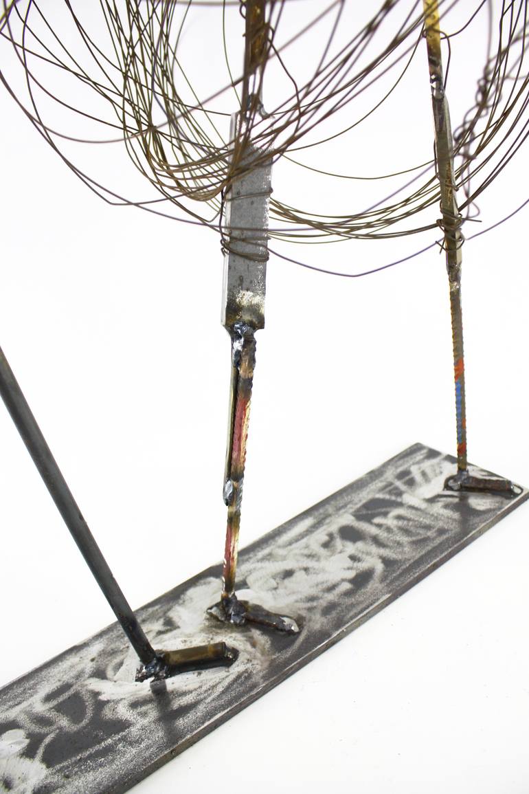 Original Figurative Abstract Sculpture by David Sànchez Leòn