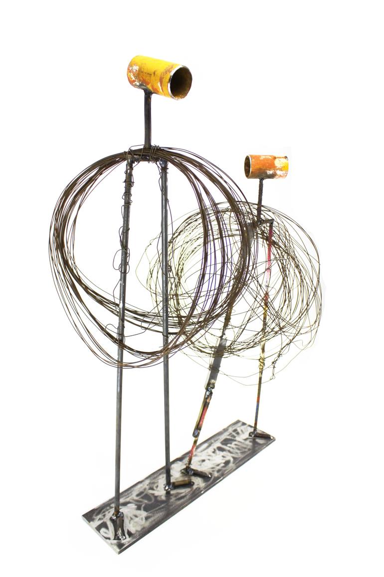 Original Figurative Abstract Sculpture by David Sànchez Leòn
