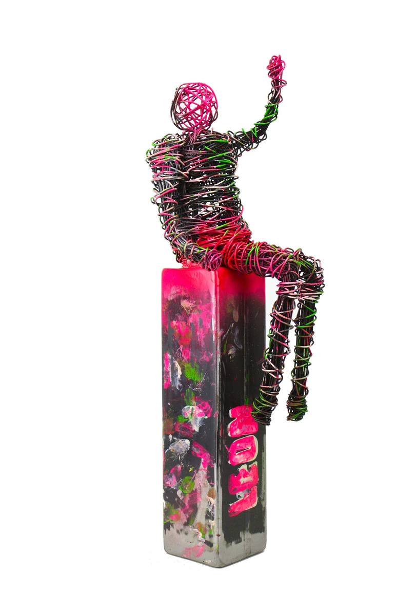 Original Graffiti Sculpture by David Sànchez Leòn