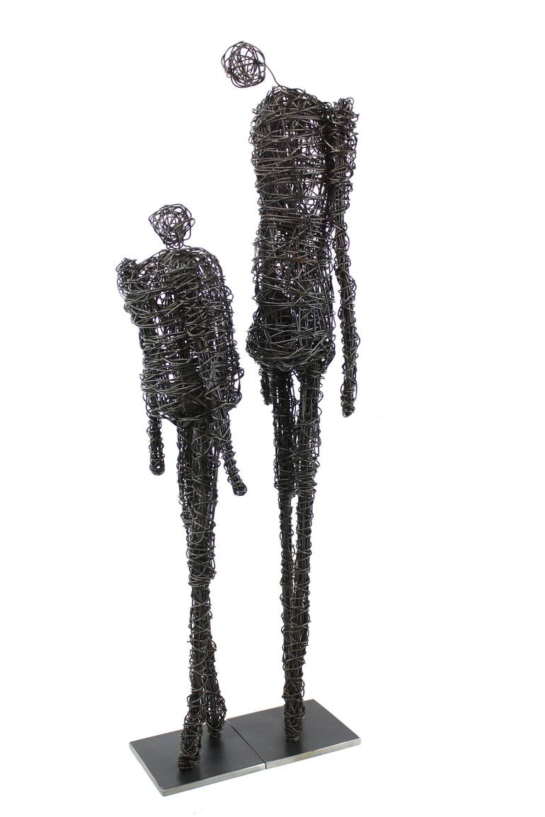 Print of Figurative Family Sculpture by David Sànchez Leòn