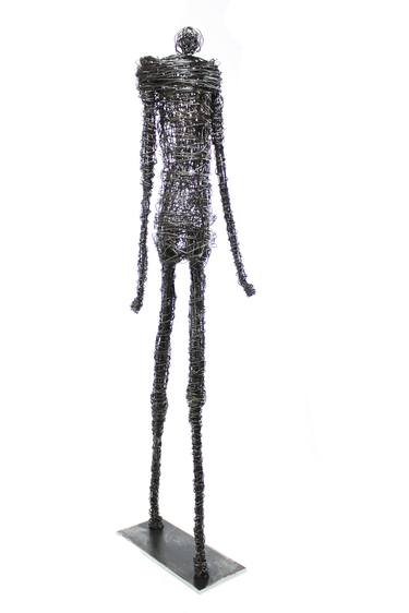 Saatchi Art Artist David Sànchez Leòn; Sculpture, “Walking Man” #art
