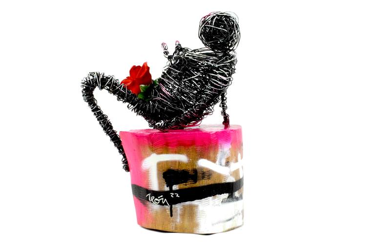 Original Figurative Women Sculpture by David Sànchez Leòn