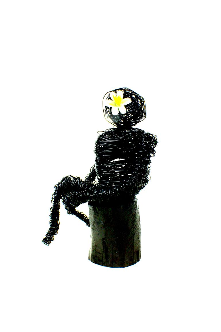 Original Figurative Women Sculpture by David Sànchez Leòn