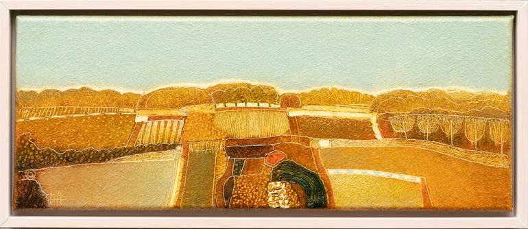 Original Abstract Landscape Painting by Rob Van Hoek