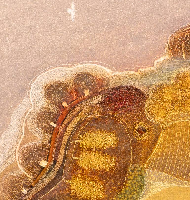 Original Abstract Landscape Painting by Rob Van Hoek