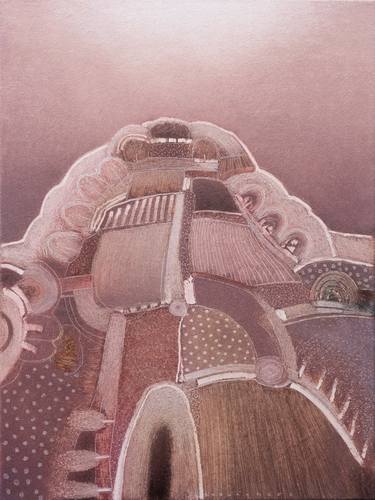 Original Abstract Landscape Painting by Rob Van Hoek
