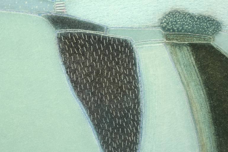 Original Abstract Landscape Painting by Rob Van Hoek