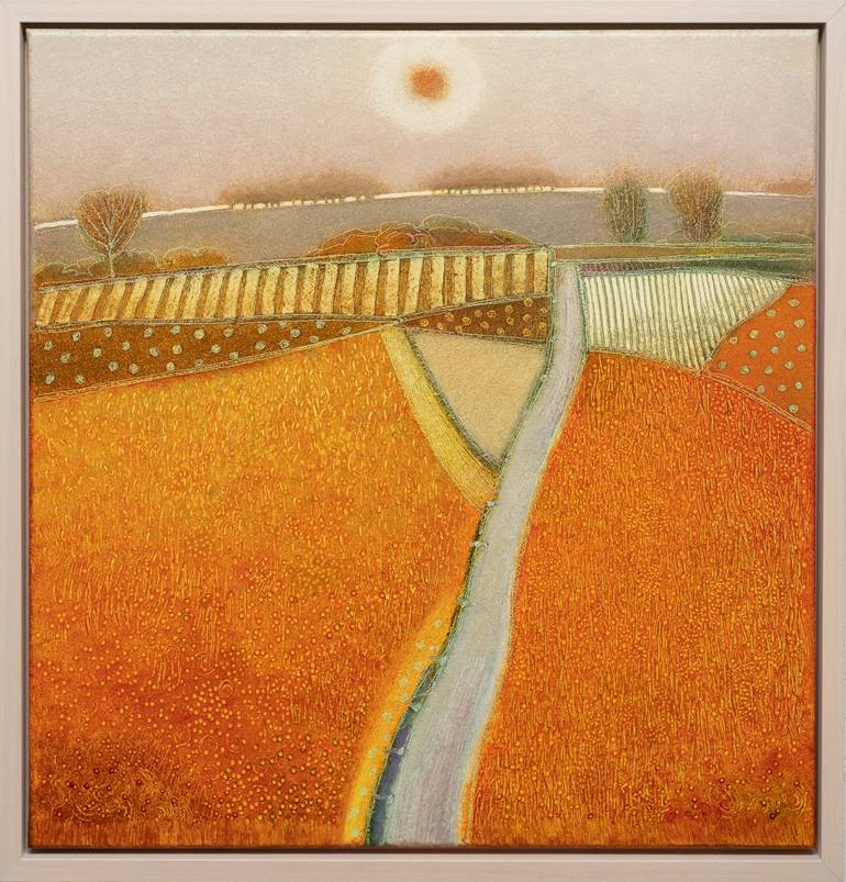 Original Abstract Landscape Painting by Rob Van Hoek