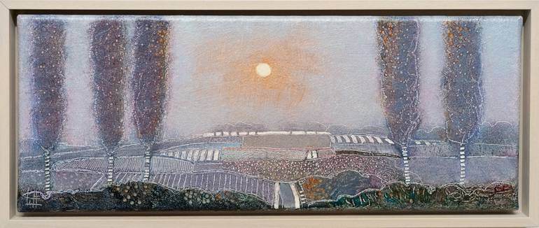 Original Abstract Landscape Painting by Rob Van Hoek