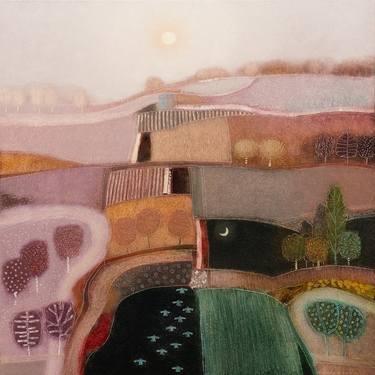 Print of Abstract Landscape Paintings by Rob Van Hoek