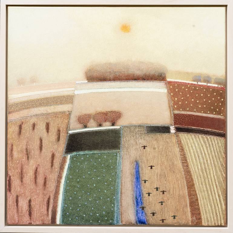 Original Figurative Landscape Painting by Rob Van Hoek