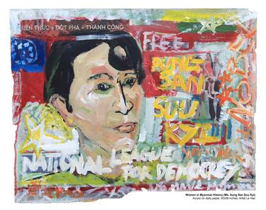 Print of Pop Art Politics Paintings by Hao Le