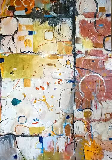 Original Abstract Paintings by Arnaldo Mangolini