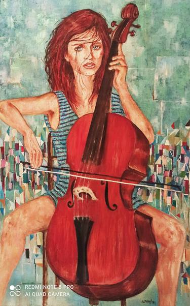 Original Music Paintings by Arnaldo Mangolini