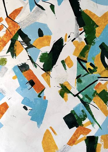 Original Abstract Paintings by Courtenay Kusitor