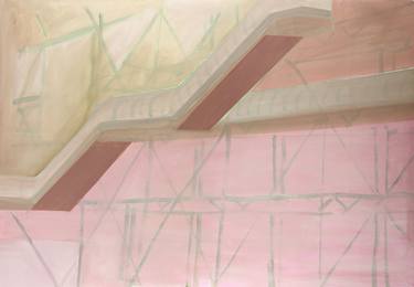 Original Architecture Paintings by Luciana Levinton