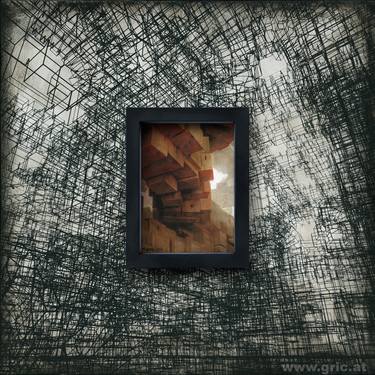 Original Surrealism Architecture Paintings by Peter Gric