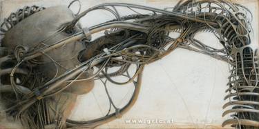 Original Nude Painting by Peter Gric