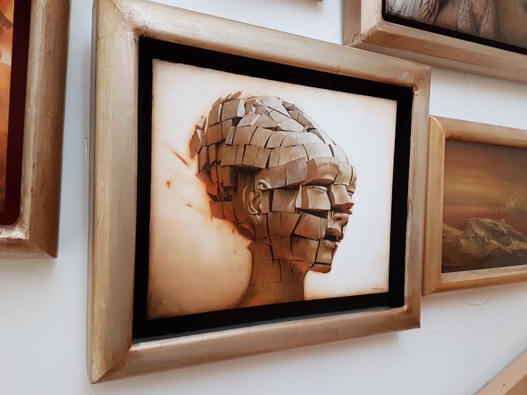 Original People Painting by Peter Gric