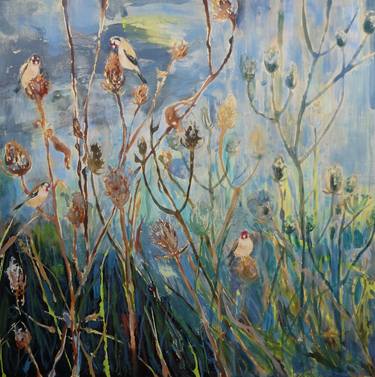 Original Contemporary Nature Painting by Sharon Perris