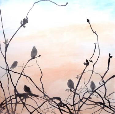 Original Contemporary Nature Painting by Sharon Perris