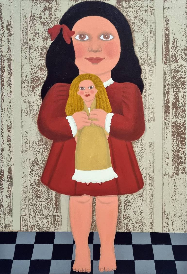 Like Little Princess Painting by Chamy Shin Saatchi Art